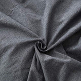 100% Washed Cotton Duvet Cover 3 Piece, Comforter Cover California King Size, Ultra Soft with Zipper Closure, Corner Ties, Simple Bedding Style, Gray White Plaid by SORMAG