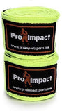 Pro Impact Mexican Style Boxing Handwraps 180" with Closure – Elastic Hand & Wrist Support for Muay Thai Kickboxing Training Gym Workout or MMA for Men & Women - 1 Pair