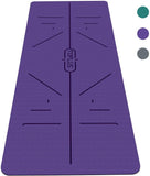 TOPLUS Yoga Mat - Classic 1/4 inch Pro Yoga Mat Eco Friendly Non Slip Fitness Exercise Mat with Carrying Strap-Workout Mat for Yoga, Pilates and Floor Exercises