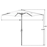 Grand Patio 10 FT Super Sturdy Aluminum Patio Umbrella, UV Protected Outdoor Umbrella, Green