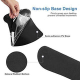 Mouse Pad with Wrist Support and Keyboard Wrist Rest Pad Set,Ergonomic Mouse Pads for Computers Laptop,Non-Slip Comfortable Mousepad w/Raised Memory Foam for Easy Typing Pain Relief (Eiffel Tower)