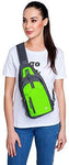 Y&R Direct Sling Bag Sling Backpack,Shoulder Chest Crossbody Bag Purse Nylon Lightweight Multicolor Small Daypack Outdoor Hiking Camping Travel Women Men Boy Girls Kids Gifts