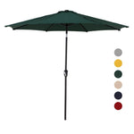 Grand Patio 10 FT Super Sturdy Aluminum Patio Umbrella, UV Protected Outdoor Umbrella, Green