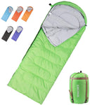 EMONIA Camping Sleeping Bag, 3 Season Waterproof Outdoor Hiking Backpacking Sleeping Bag Perfect for Traveling,Lightweight Portable Envelope Sleeping Bags