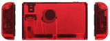 eXtremeRate Soft Touch Grip Back Plate for Nintendo Switch Console, NS Joycon Handheld Controller Housing with Full Set Buttons, DIY Replacement Shell for Nintendo Switch - Classics NES Style